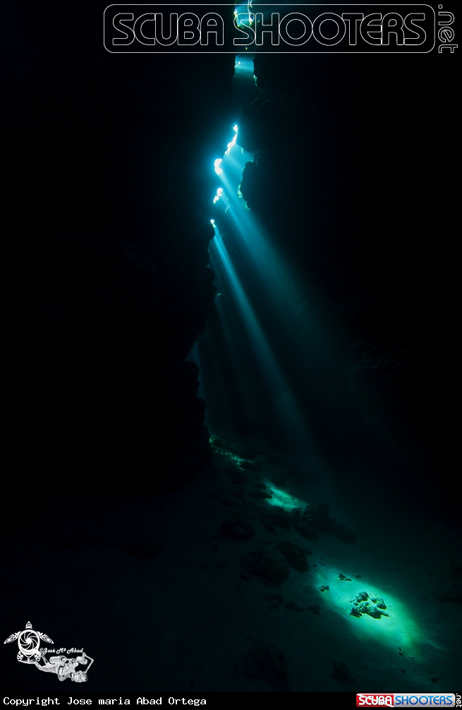 A Red Sea cave