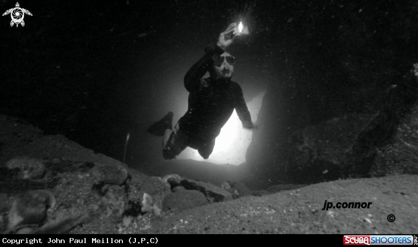 A Freediving Cave