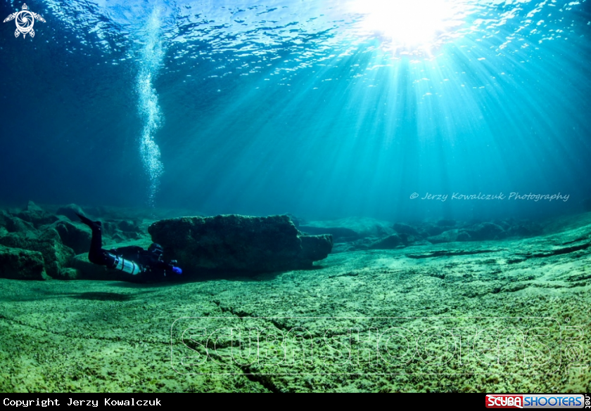 A Under ice & Spring Diving