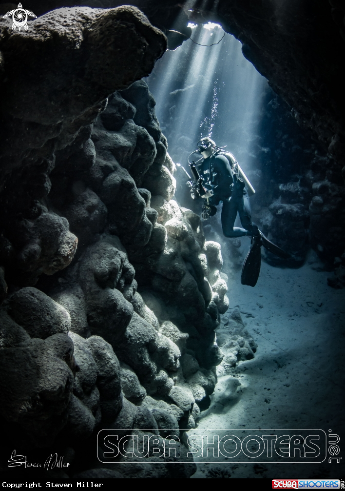 A Red Sea cave