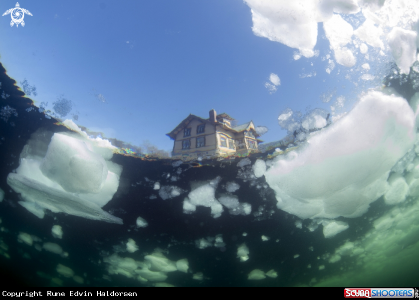 A House and ice