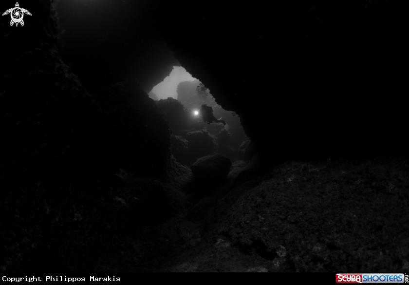 A cave