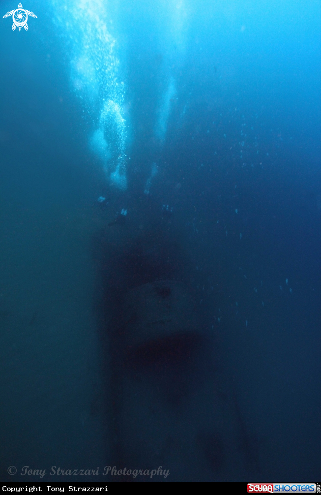 A Advance wreck 49 metres