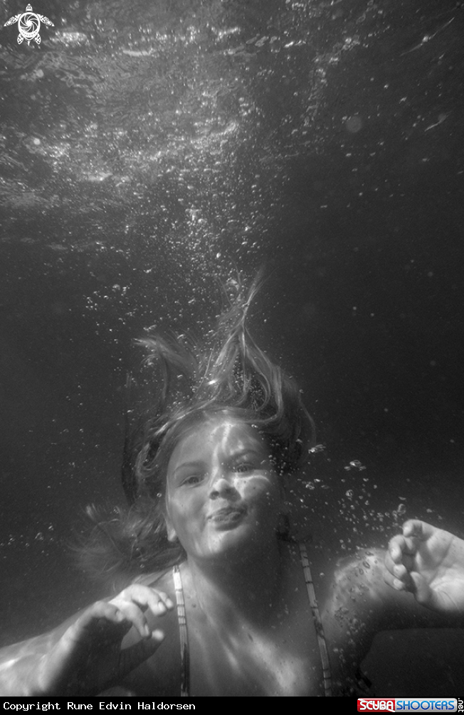 A Human, juvenile