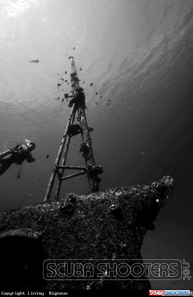 A Stella Maru Shipwreck Trou Aux Biches,Mauritius