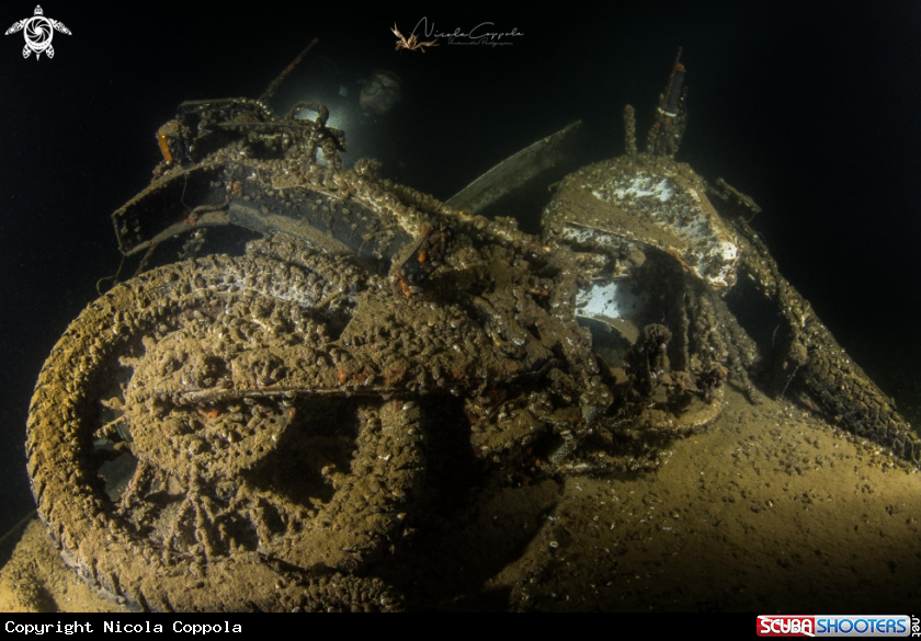 A Wreck motorcycle