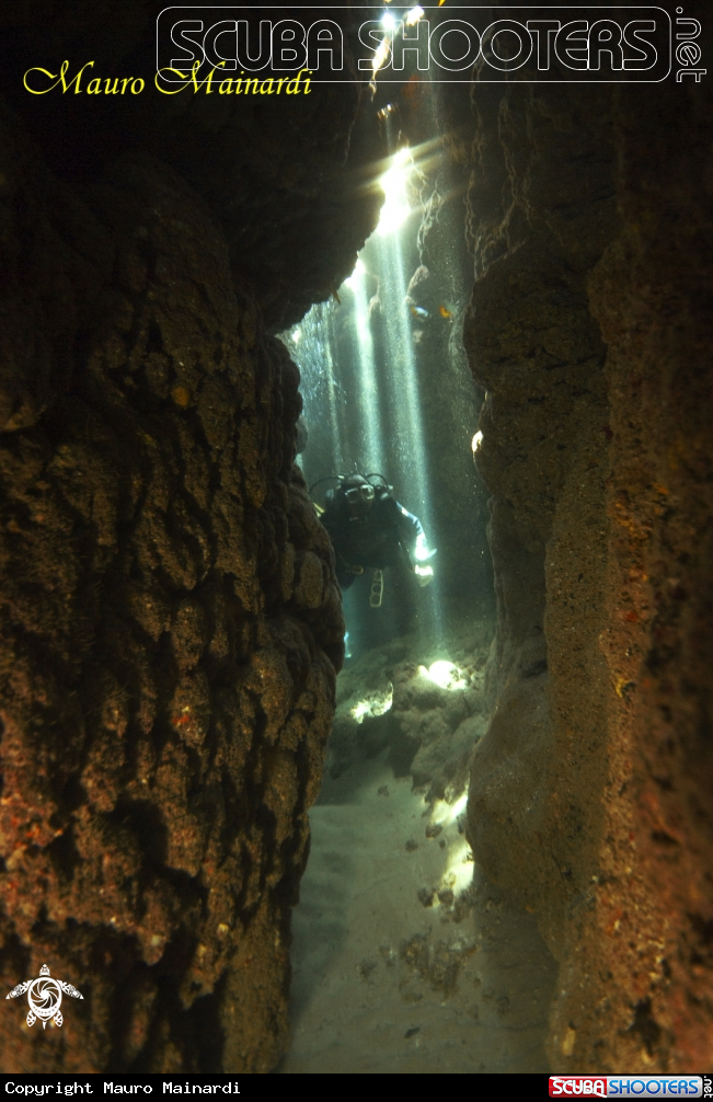 A The cave