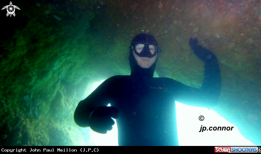A Freediving Cave