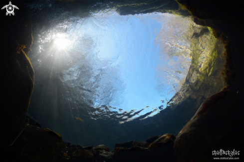 A Exit of the Sorgente Bossi cave