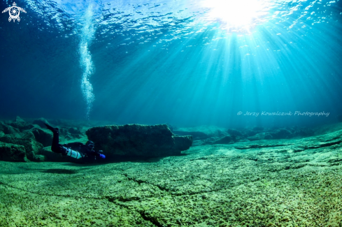 A Under ice & Spring Diving