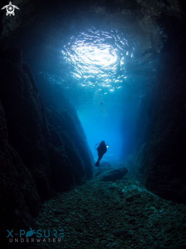 A Cave Diving