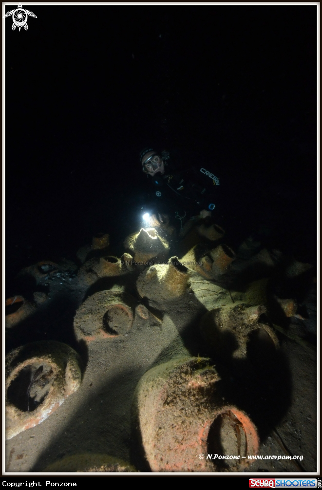 A Sentier sous-marin archéologique de la Tour Fondue
