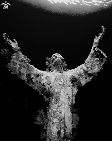 A Christ of The Abyss Statue