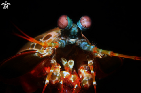 A mantis shrimp