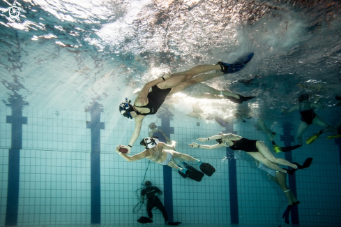 A Underwater rugby