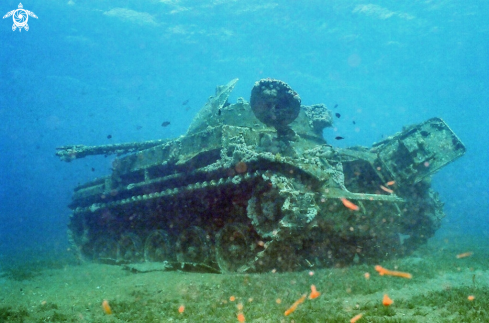 A tank wreck