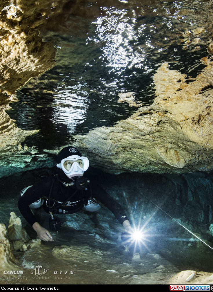 A Cave diver