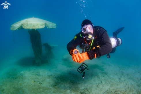 A Sidemount diver