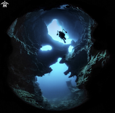 A Pescator island cave